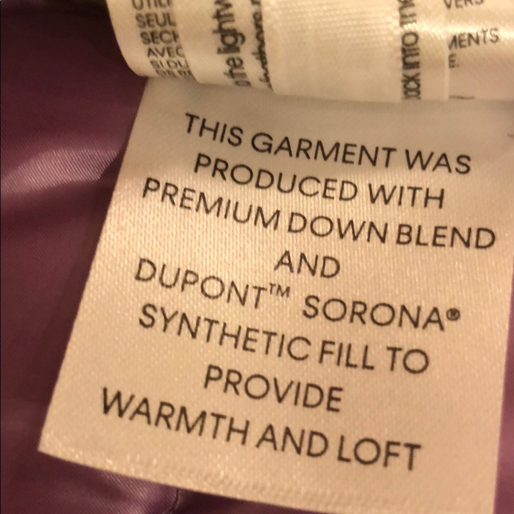 Packable Down Blend Puffer Jacket - Size Small - … - image 7